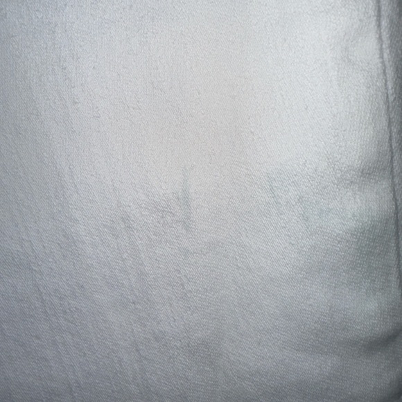 J.Crew Mid Rise Flare Crop Jeans White Raw Hem Size 28 Coastal Preppy - Picture 5 of 7